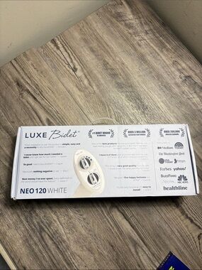 Brand new and sealed NEO 120 Luce Bidet
